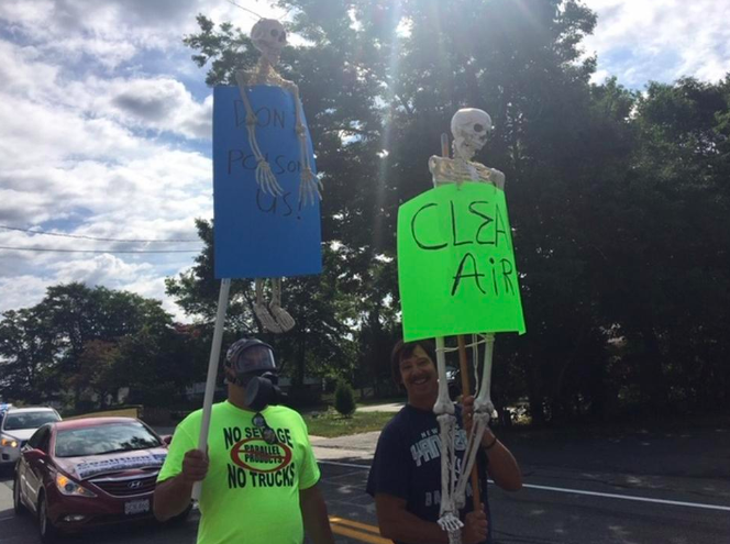 ‘It’s going to ruin our lives’: New Bedford residents march to stop Parallel Products expansion